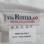 Completo letto Chantal con orlo a giorno in raso - immagine 10