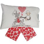 Completo Lenzuola Happy People per Letto Singolo By Via Roma 60