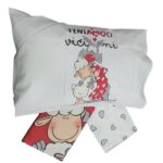 Completo Lenzuola Happy People per Letto Singolo By Via Roma 60 - immagine 3