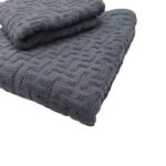 Set 1+1 Asciugamani Spugna Trendy By Via Roma 60 - immagine 6