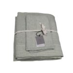 Completo lenzuola matrimoniale in lino linea Feelum by Agostini Firenze - immagine 10